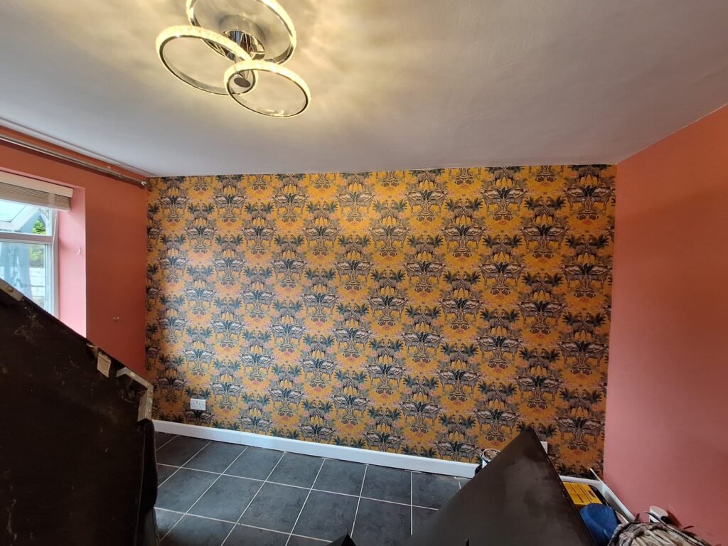 wallpapering services in Swansea