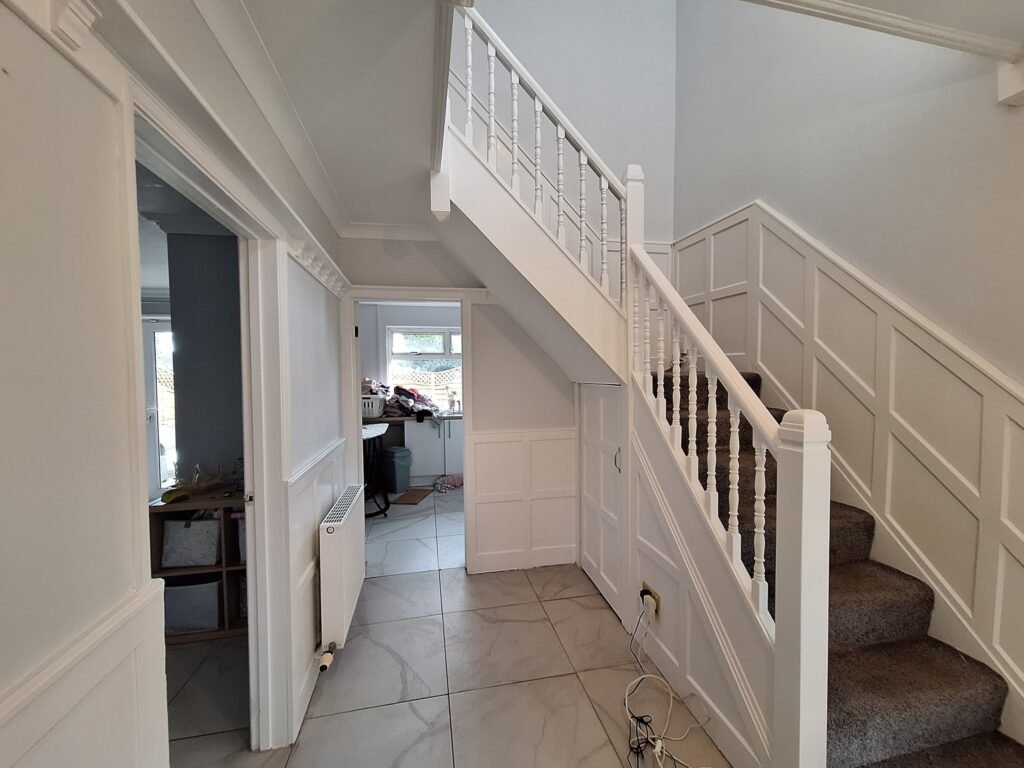 hallway decorating in Swansea