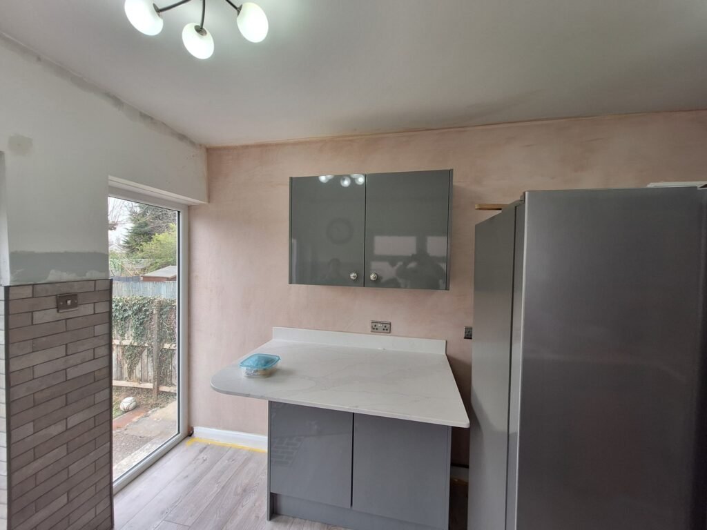 kitchen decorating in Winch Wen Swansea