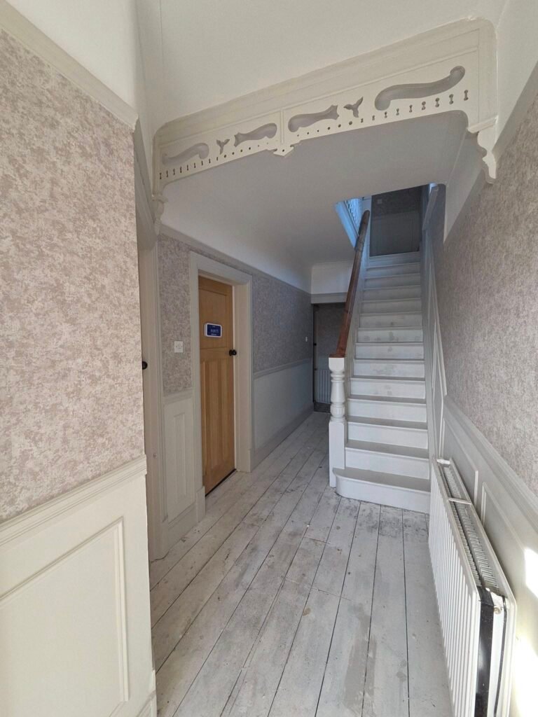 Egyptian wallpaper in Swansea