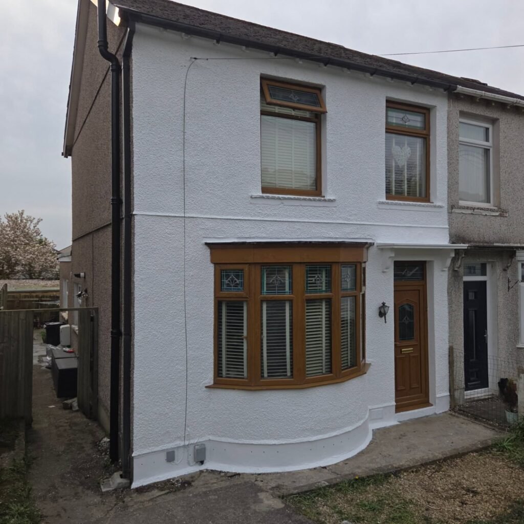 Exterior paining in Swansea